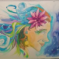 My project in Watercolor Techniques for Dreamlike Illustrations course. Projekt z dziedziny Malowanie akwarelą użytkownika Nick Wagner - 06.01.2021