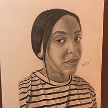 My project in Realistic Portrait with Graphite Pencil course. Portrait Drawing, and Realistic Drawing project by William Cruz - 01.06.2021