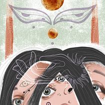 My project in Illustrated Portraits with Procreate course. Ilustração tradicional projeto de vanveedae - 06.01.2021