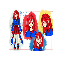 Mi Proyecto del curso: Creación de personajes manga. Traditional illustration project by violetahuatuco - 01.07.2021