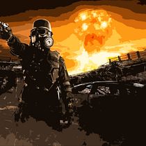 Project: Apocalyptic Scene. Game Design, Digital Design, and Graphic Design project by info_808360 - 01.07.2021