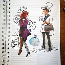 My project in Drawing for Beginners Level -1 course. Drawing project by Ivana Ivanušec - 01.07.2021