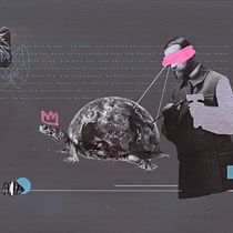 Mein Kursprojekt: Digitale Collage für redaktionelle Medien. Colagem projeto de Verena Oleksyn - 07.01.2021