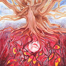 Mein Kursprojekt: Aquarelltechnik für traumhafte Illustrationen . Projekt z dziedziny Trad, c, jna ilustracja,  R, sunek, Malowanie akwarelą, Ilustracja w i dawnicza użytkownika teickner_angie - 04.04.2021