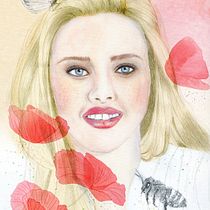 My project in Illustrated Portrait in Watercolor course. Projekt z dziedziny Trad, c i jna ilustracja użytkownika meyer_juliane - 07.01.2021