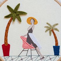 Mi Proyecto del curso: Bordado en fotografías sobre tela. Embroider, Film, and Photograph project by Studio Variopinto - 01.07.2021