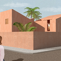 My project in Architectural Visualization Using Digital Collage course. Un projet de Modélisation 3D de Sayra Del Pilar Ysique Chero - 09.01.2021