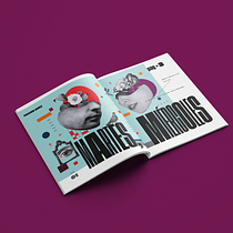 Mi Proyecto del curso: Collage digital para medios editoriales. Colagem, Design editorial e Ilustração tradicional projeto de Ana Karen Isalde Grégor - 09.01.2021