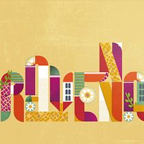 My project in Illustrated Digital Lettering course. Un proyecto de Lettering digital de Mona Jakobsen - 08.01.2021