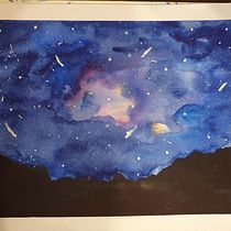 My project in Modern Watercolor Techniques course. Watercolor Painting project by Aurelia Tokarek - 01.08.2021