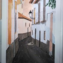 Mi Proyecto del curso: Representación arquitectónica en acuarela. Un projet de Art urbain de josem_postigo - 09.01.2021