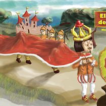 El traje nuevo del emperador Ein Projekt aus dem Bereich Digitale Illustration von Alvaro Umaña Barrera - 08.01.2021