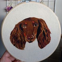 Mi Proyecto del curso: Needle painting para principiantes. Embroider, and Naturalistic Illustration project by karj - 05.30.2021