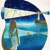 Técnicas de acuarela para ilustraciones de ensueño: Eva. Projekt z dziedziny  Sztuki piękne i Malowanie akwarelą użytkownika Llanos Part Jornet - 09.01.2021