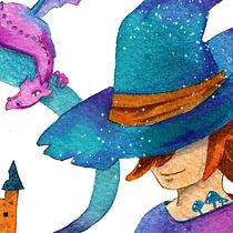 My project in Watercolor Techniques for Dreamlike Illustrations course. Projekt z dziedziny Trad, c, jna ilustracja i Malowanie akwarelą użytkownika Claudia T. - 09.01.2021