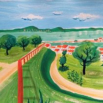 Alto da D.Ana, Seixal, Portugal. Un projet de Illustration traditionnelle , et Carnet de croquis de Isabel vaz - 09.01.2021