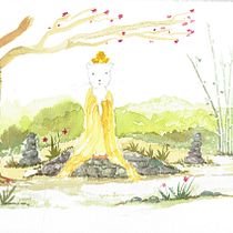 Mi deidad interior. Un projet de Illustration traditionnelle de Andrea Avaria - 09.01.2021