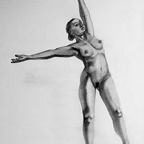 My project in Realistic Human Figure Drawing course. Artistic Drawing, Drawing, Figure Drawing, Traditional illustration, and Pencil Drawing project by Luca Antinori - 01.09.2021