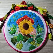 Mi Proyecto del curso: Introducción al bordado botánico. Un projet de Broderie de Auris Ordóñez - 09.01.2021