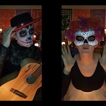 Videoclip "la de la muerte" para el grupo aamigafea. Music project by Estefa Rguez - 11.01.2020