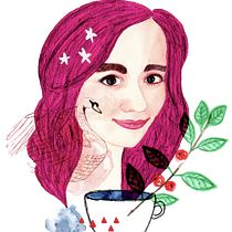 My project in Illustrated Portrait in Watercolor course. Projekt z dziedziny Trad, c, jna ilustracja i Malowanie akwarelą użytkownika miaaau - 10.01.2021