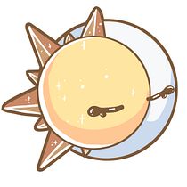 sol y luna . Drawing project by natsanch - 01.10.2021