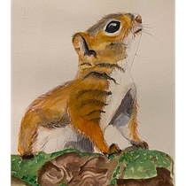My project in Experimental Watercolor Techniques for Beginners course. Watercolor Painting project by libby_sharf - 01.10.2021