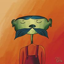 "El Granjero Artista": Fábrica de personajes ilustrados. Traditional illustration project by Alejandro Lopez Pacheco - 01.10.2021