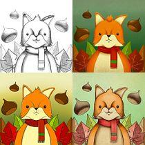My project in Illustration Techniques and Styles with Procreate course. Projekt z dziedziny Trad, c i jna ilustracja użytkownika nena_lecter - 10.01.2021