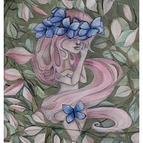 My project in Negative Watercolor Painting for Botanical Illustration course Ein Projekt aus dem Bereich Botanische Illustration von Geraldine Vincent - 10.01.2021