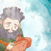 My project in Introduction to Children’s Illustration course. Children's Illustration, and Watercolor Painting project by Claudia T. - 01.10.2021