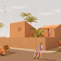 My project in Architectural Visualization Using Digital Collage course. Un projet de Modélisation 3D, Dessin artistique, Collage , et Conception 3D de valentinaorsi87 - 23.01.2021