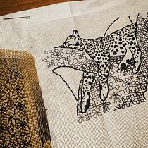 Mi Proyecto del curso: Introducción al bordado en blackwork. Un proyecto de Bordado de mariana.rsur - 11.01.2021