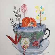Mi Proyecto del curso: Introducción a la ilustración infantil. Fine Arts, Collage, Drawing, Artistic Drawing, Ink Illustration, Children's Illustration, Watercolor Painting, and Gouache Painting project by Lina Maria Muñoz Torres - 01.11.2021