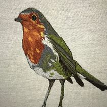 Mi Proyecto del curso: Pintar con hilo: técnicas de ilustración textil. Embroider project by Ale Mera - 01.11.2021