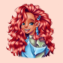 Mi Proyecto del curso: Retrato de personajes femeninos con Procreate. Projekt z dziedziny R, sunek c, frow, Projektowanie postaci, Ilustracja c, frowa, Malarstwo c i frowe użytkownika luugallo - 11.01.2021