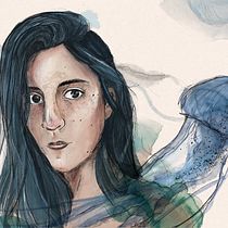 Mi Proyecto del curso: Retrato ilustrado con Procreate. Ilustração tradicional e Ilustração digital projeto de Karla Dorado - 11.01.2021