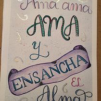 Mi Proyecto del curso: Caligrafía con pinceles de agua para principiantes. Un progetto di Calligrafia di ericaurdeitx - 11.01.2021