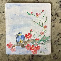 Meu projeto do curso: Ilustração em aquarela com influência japonesa. Un projet de Beaux Arts de Maria de Lourdes Gomes Goncalves - 11.01.2021