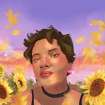 Meu projeto do curso: Retrato digital no Photoshop com um toque de fantasia. Drawing, and Digital Drawing project by Tamires - 01.11.2021
