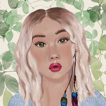 My project in Digital Fantasy Portraits with Photoshop course. Digital Drawing project by Agata Wasyliszyn - 01.11.2021