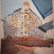 My work. Pintura em aquarela projeto de oskar_al - 12.01.2021