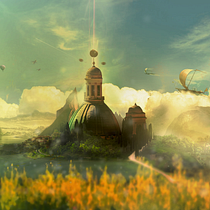 O PROJETO DA MINHA VIDA: Matte Painting: criando mundo fotorrealistas. Traditional illustration, and Matte Painting project by nivslive - 01.13.2021