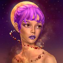My project in Digital Fantasy Portraits with Photoshop course. Digital Painting project by tiya - 01.13.2021