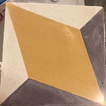 My project in Cement Tile Design and Production for Beginners course. Cerâmica, e Design projeto de Sanda Pop - 12.01.2021