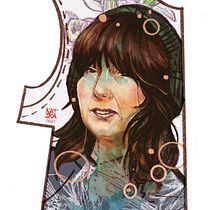 My project in Illustrated Portraits with Procreate course | Nagita Keiko by Katika . Ilustração tradicional projeto de Katerina Penzina - 13.01.2021