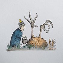 My project in Illustrated Stories: From Idea to Paper course. Artistic Drawing project by Adele Hayles - 01.13.2021