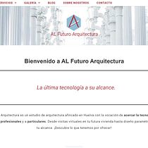 Mi proyecto: La web de mi estudio AL Futuro Arquitectura. Projekt z dziedziny Tworzenie stron internetow, ch i Web design użytkownika Luis Alfonso Morales - 13.01.2021