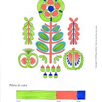 Mi Proyecto del curso: Teoría del color para proyectos textiles. Embroider project by Maria Paula Valencia Ortiz - 01.13.2021