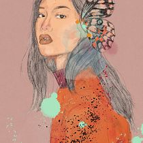 Mi Proyecto del curso: Retrato ilustrado con Procreate , NATALIA GIRALDO GARCIA . Artes plásticas projeto de Natalia Giraldo - 14.01.2021
